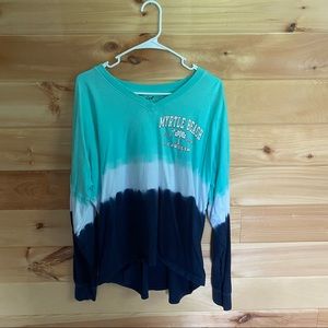 myrtle beach oversized long sleeve shirt